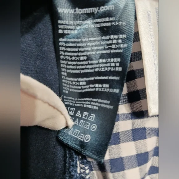 Tommy Hilfiger Navy and White Dress - Picture 5 of 10